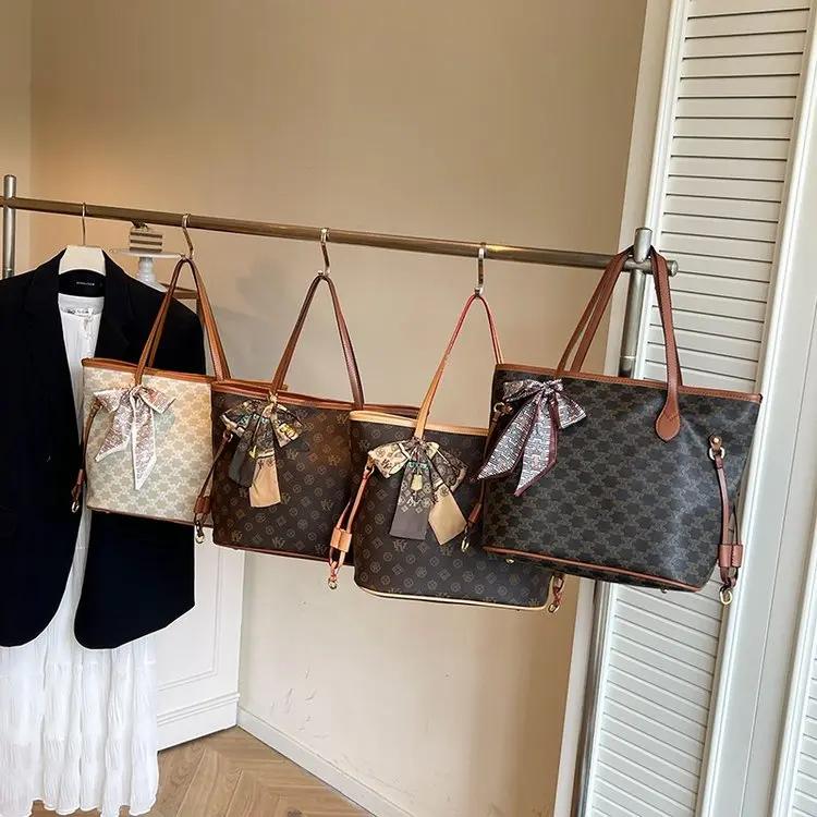 Sac à main en cuir de créateur pour femme, sac à bandoulière de luxe grande capacité, élégant sac à