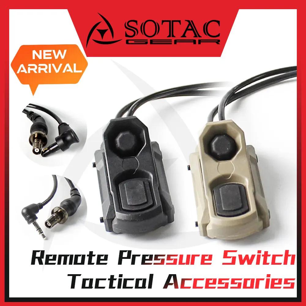 SOTAC GEAR AXON GBRS double bouton de commutation grue Laser pour lampe de poche SF pointeur Laser a