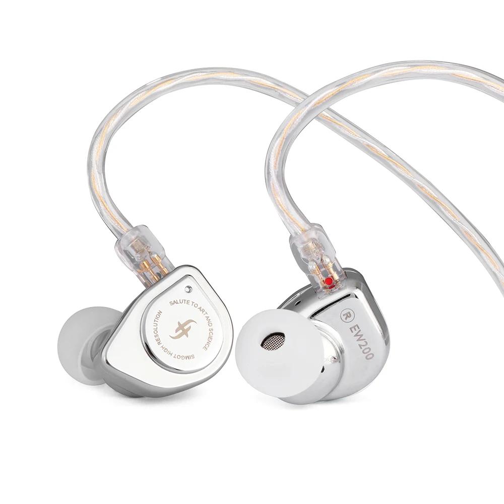 SIMGOT-Écouteurs intra-auriculaires Moo200, 10mm, diaphragme SCP, circuit magnétique et touristes, p