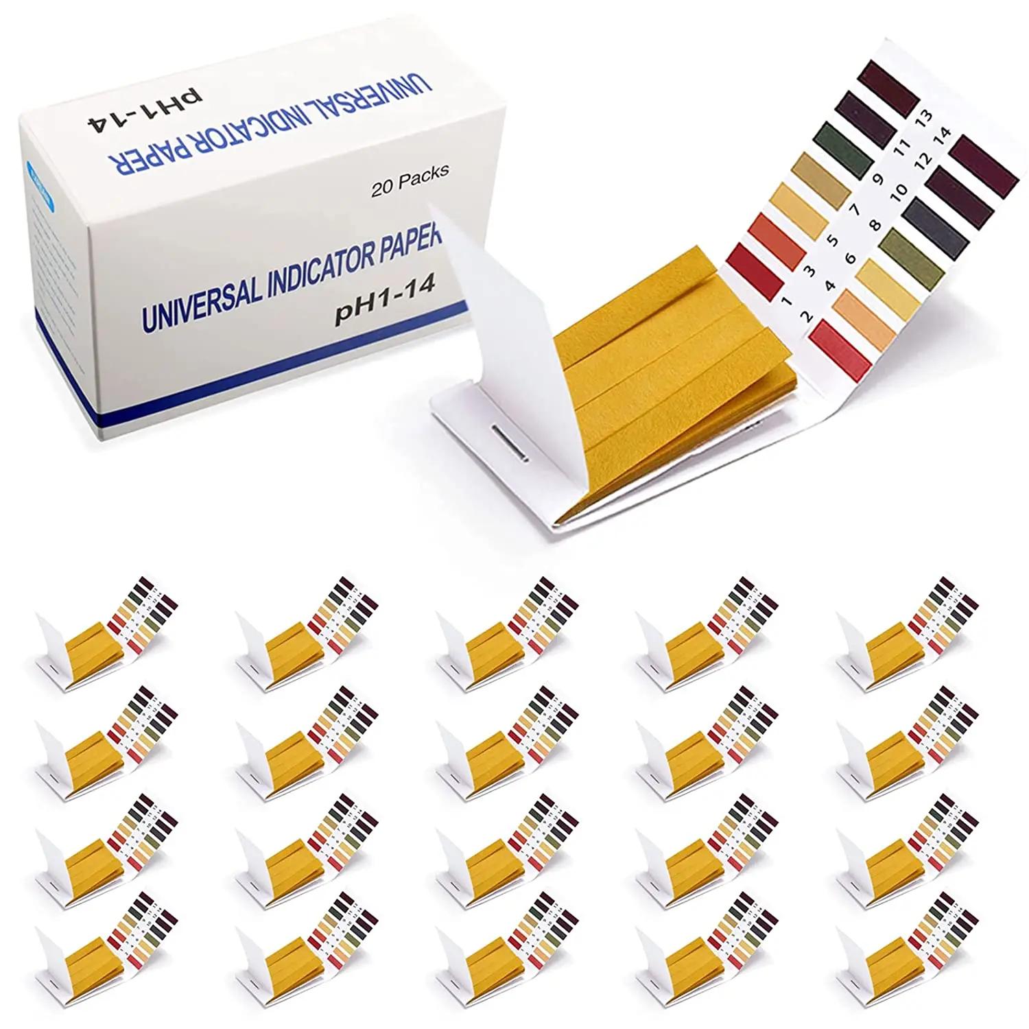 Bandelettes de test de pH universelles, gamme complète, papier de test, Litmus, pH Regina, test exéc