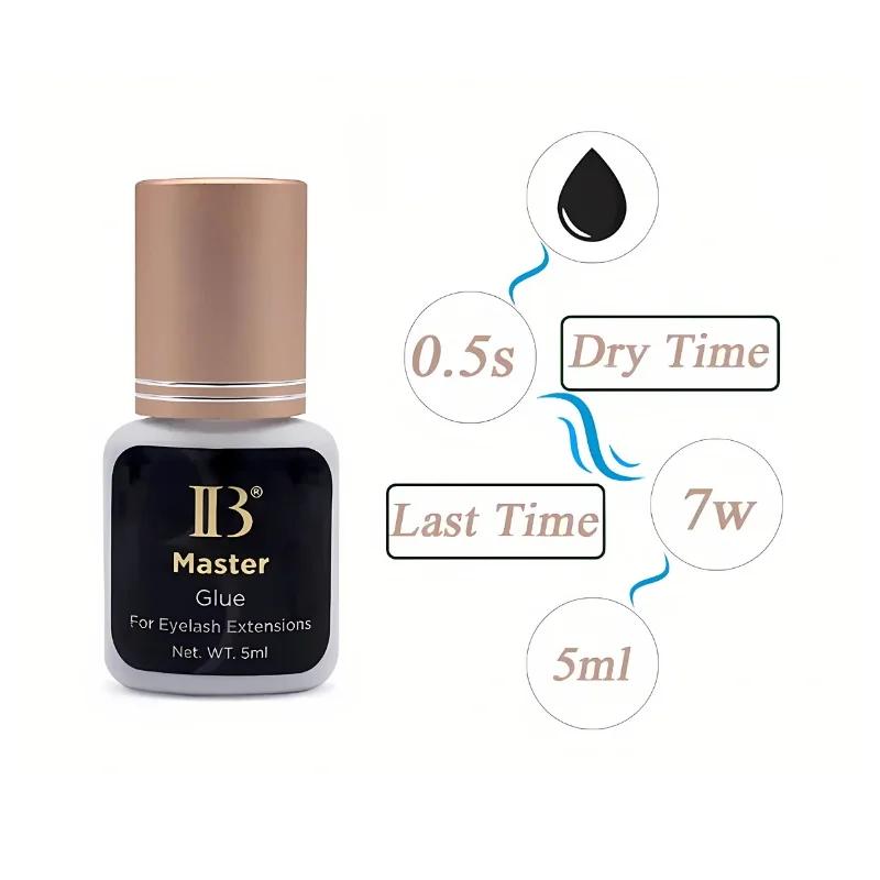5/10 pièces nouvelle colle principale IB pour Extensions de cils corée originale 5ml 0.5 Sec séchage