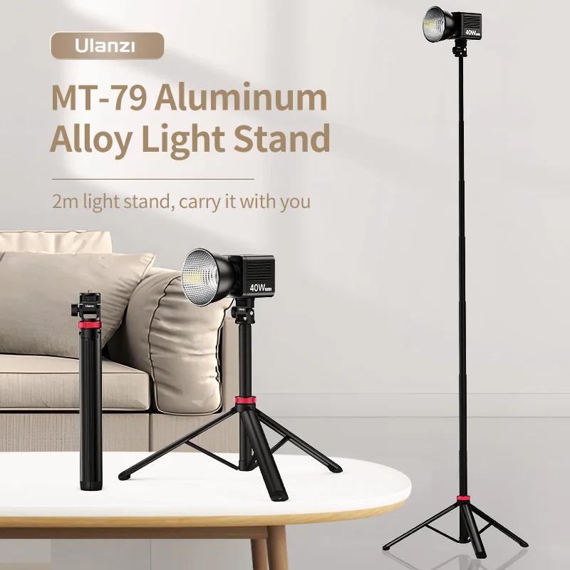 Trépied extensible Ulanzi MT-79 avec vis 1/4 ''pour appareil photo reflex numérique Smartphone, lumi