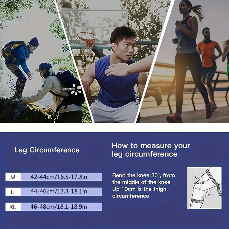 1 PC genouillères sangle rotule soutien médiale ménisque Silicone Compression Protection Sport genou