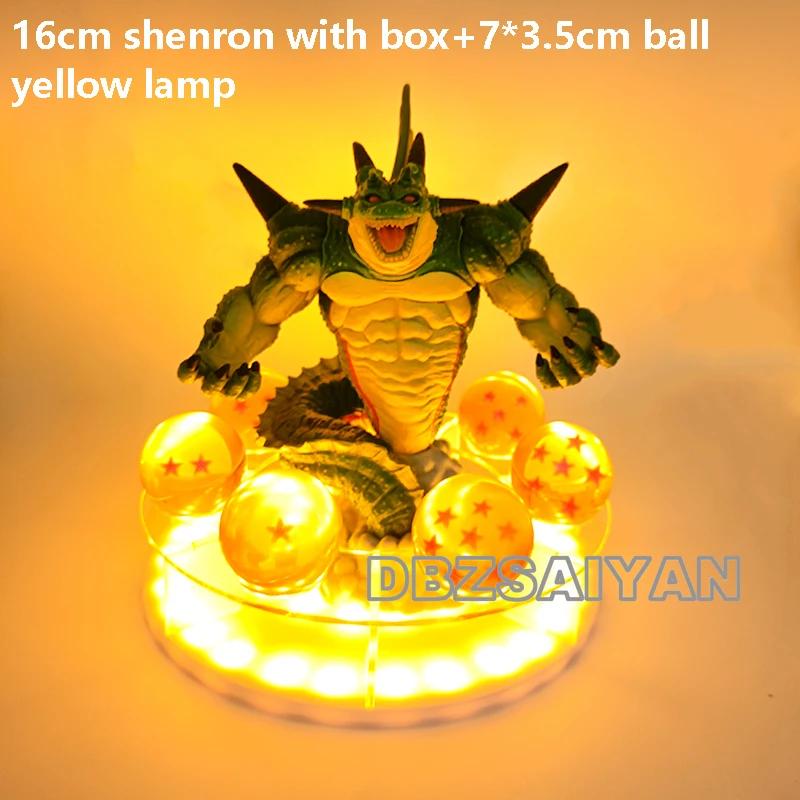 Anime Dragon Ball Z Shenron lampe Super Saiyan Goku figurine Dragon Ball shenlong modèle lumière Bas