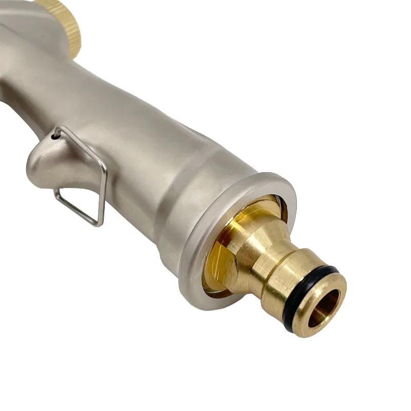 Pistolet à eau de jardin réglable, buse de tuyau d'arrosage, lave-linge à haute pression, outil de n