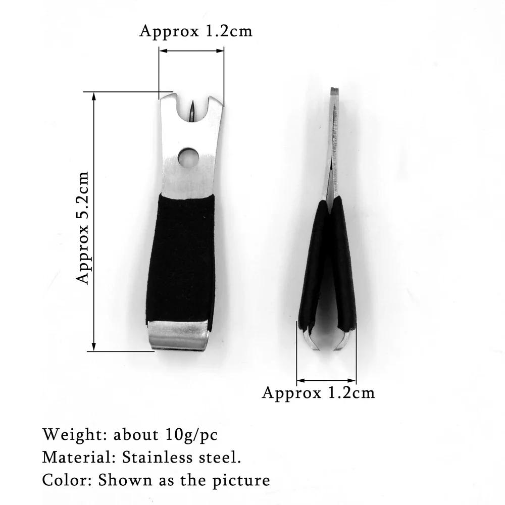 MNFT 1 pièces ligne de pêche à la mouche pince coupe tondeuse avec aiguille oculaire outil de pêche