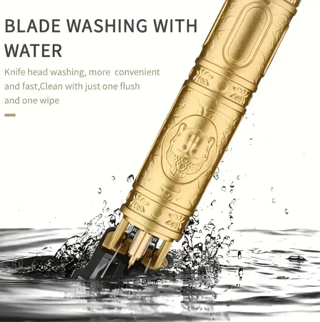 Nouveau rasoir hommes rétro coupe de cheveux T9 professionnel Machine de coupe de cheveux Rechargeab