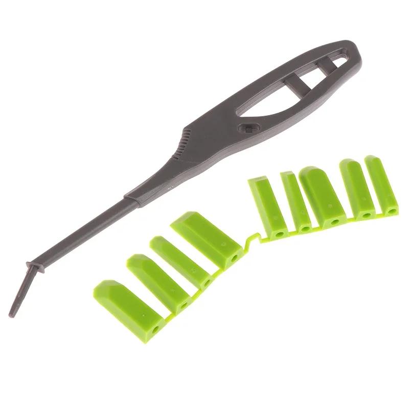 Grattoir d'angle de colle pour verre, épandeur de mastic, Kit d'outils de finition, ensemble d'outil