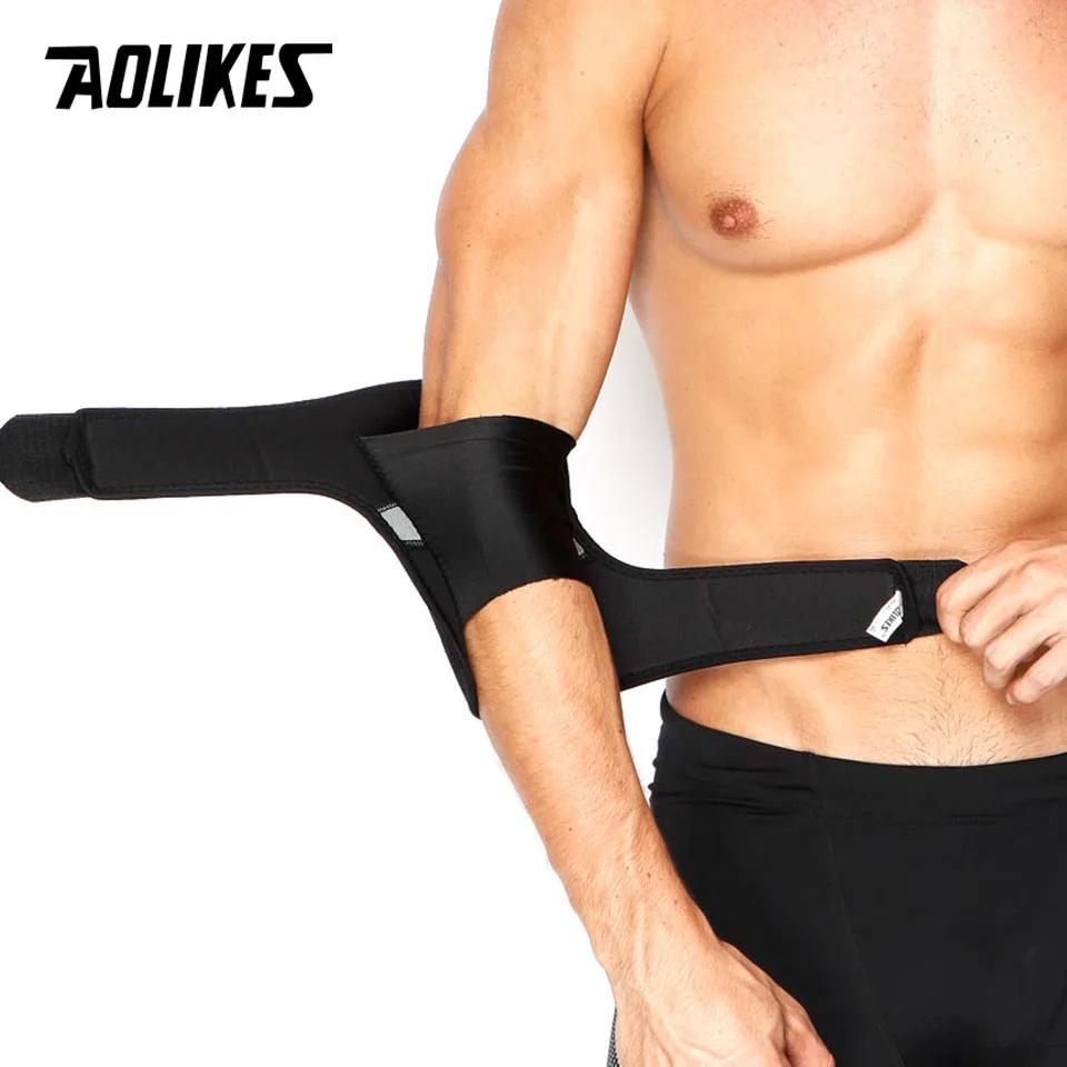 AOLIKES 1 pièces attelle de coude, enveloppe de soutien réversible pour les articulations, soulageme