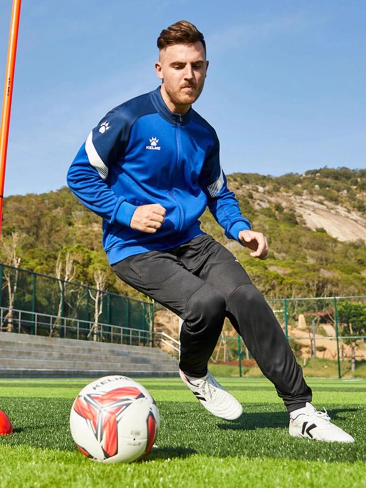 Kelme-Manteau de sport de la ligue chinoise pour homme, édition joueur, entraînement de football, ve