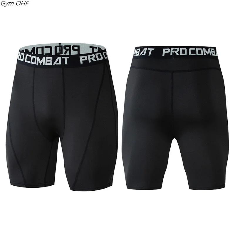 Short de course serré pour hommes, Leggings de sport, sous-vêtements de Compression, Jogging, Fitnes
