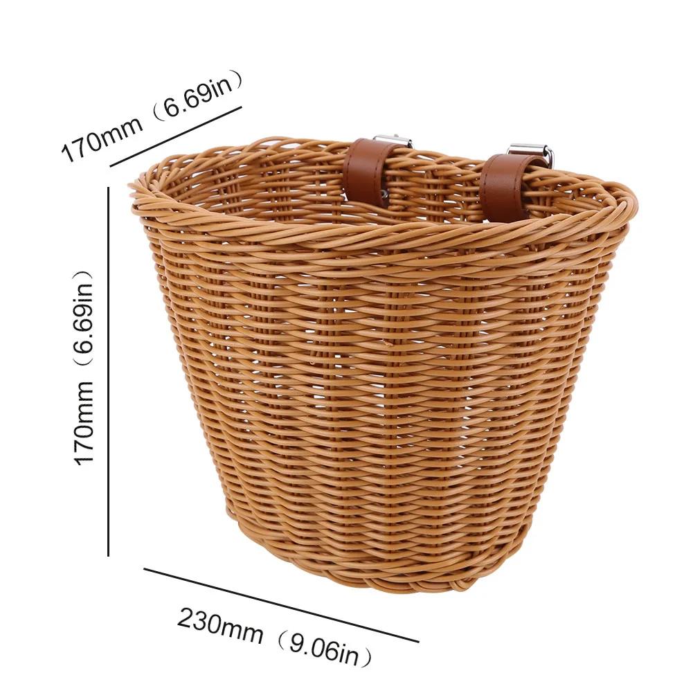 Panier de vélo guidon de vélo panier de vélo panier avant de vélo sac à dos avec couvercle panier de