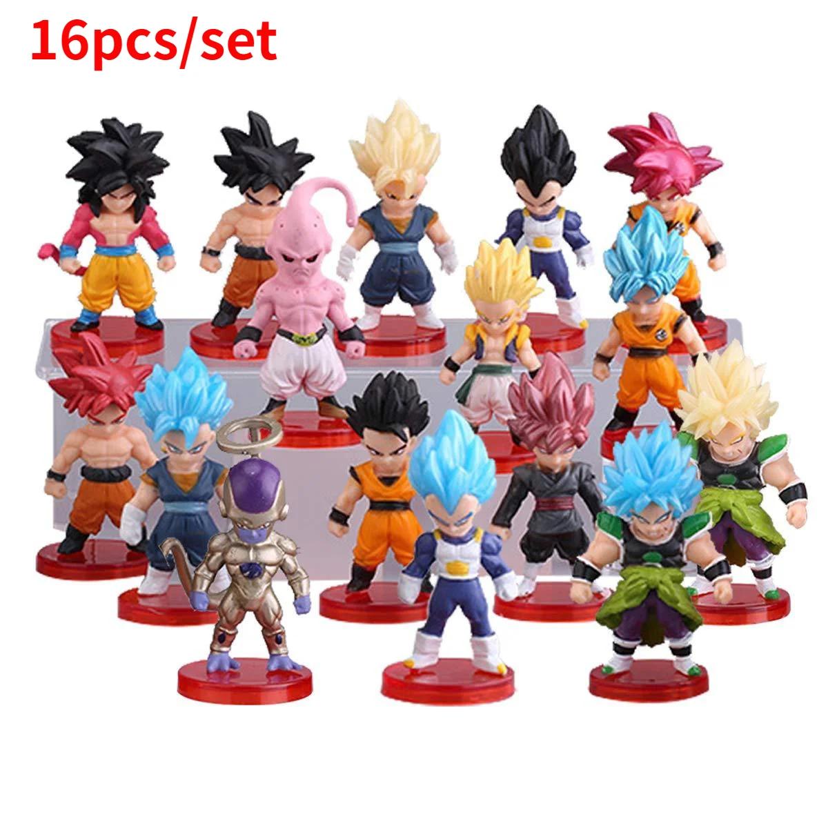 Dragon Ball Super fils Goku végéta Broly Buu figurine Dragon Ball ensemble de figurines Anime Figuri