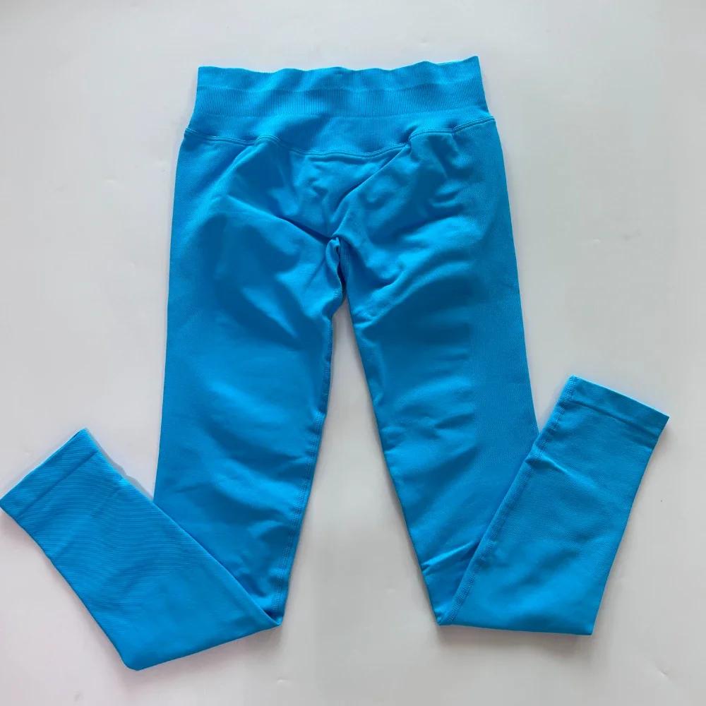 Pericic – Leggings de Yoga sans couture pour femmes, pantalons de sport, taille haute, bande côtelée