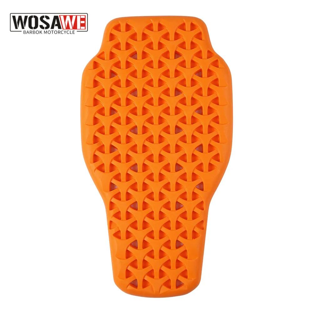WOSAWE – protection arrière de moto approuvée CE, genouillères universelles pour moto, veste de moto