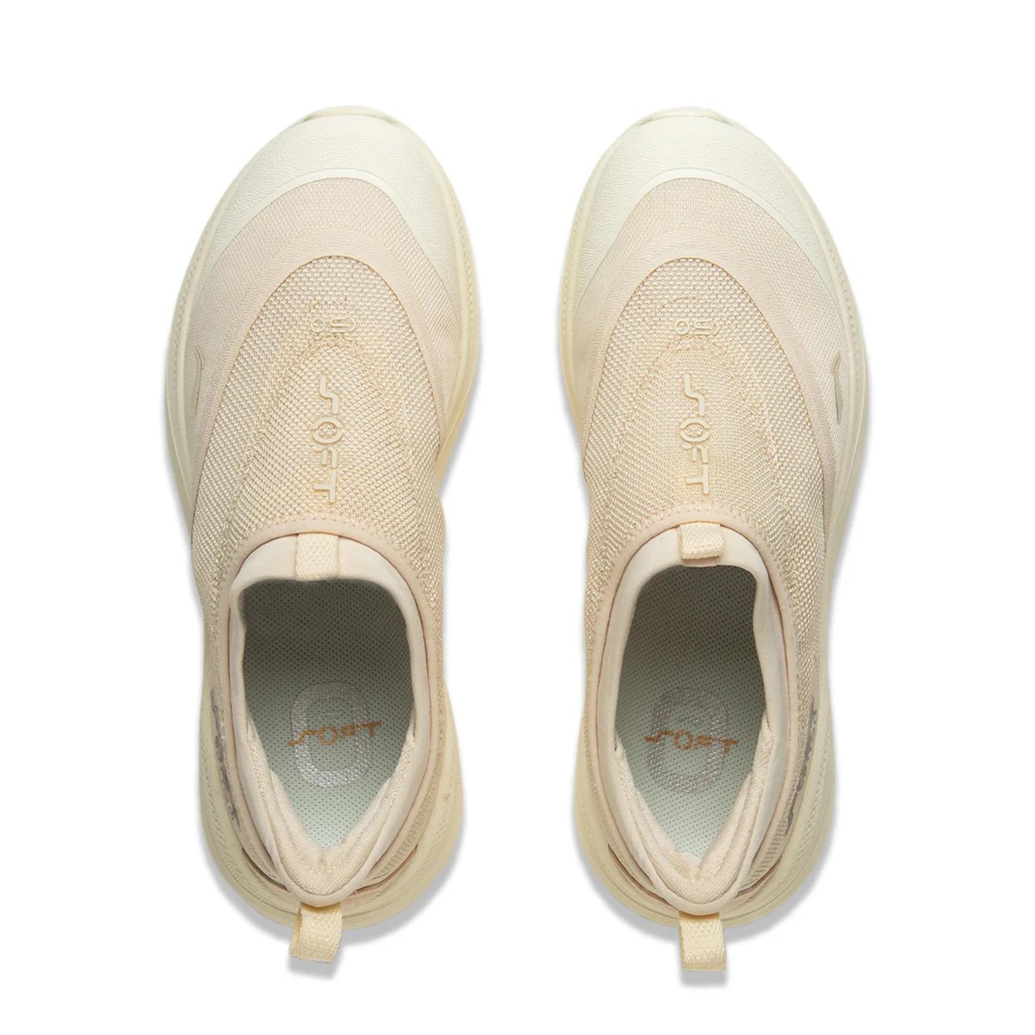 Li-Ning SOFT GO 2 – chaussures de marche décontractées à enfiler pour femmes, COMFOAM, respirantes,