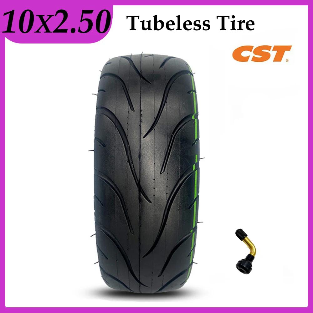 Pneu Tubeless 10x2.50 CST pneu à vide résistant à l'usure de haute qualité pour pièces de rechange d