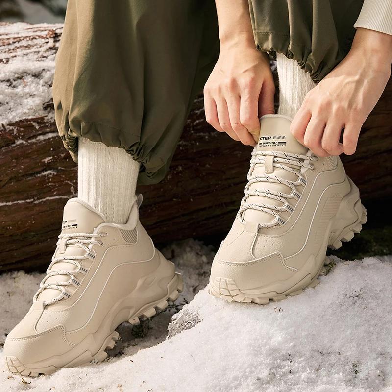 Chaussures Xtep coton femmes hiver baskets rétro confortables durables mode sport
