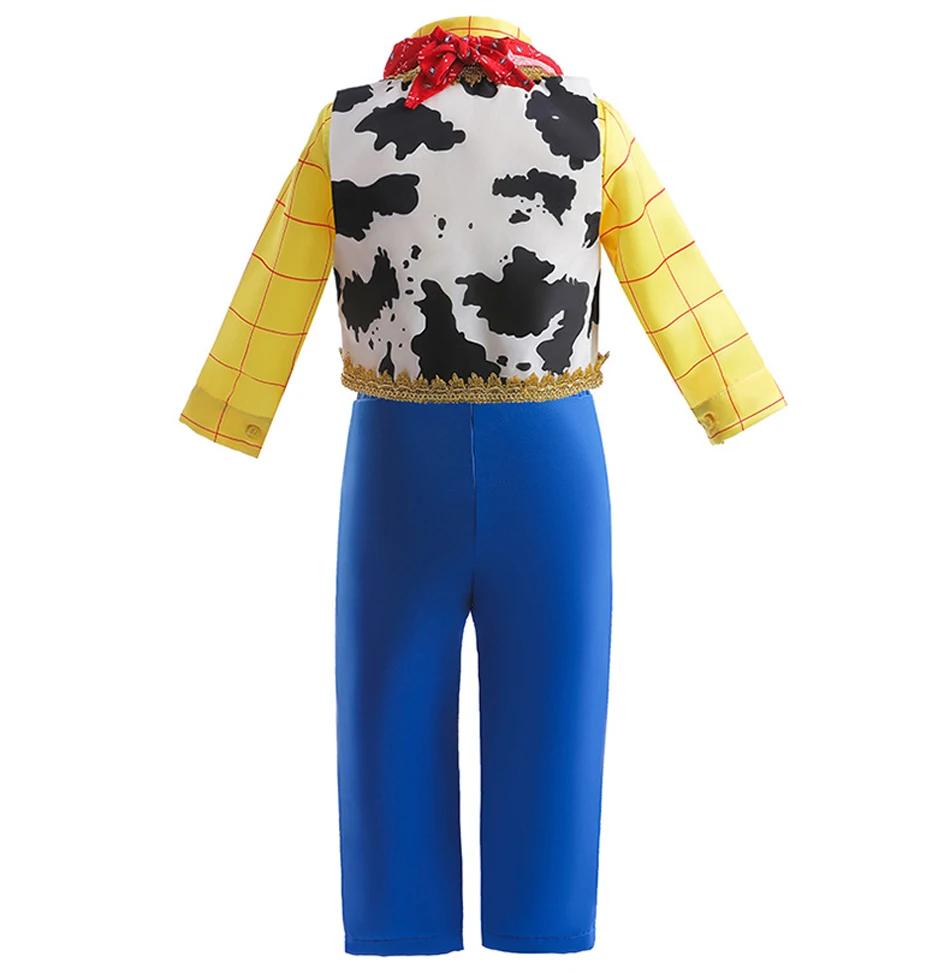 Déguisement Woody pour Halloween, robe de Cosplay Jessie pour garçons et filles, ensembles fantaisie