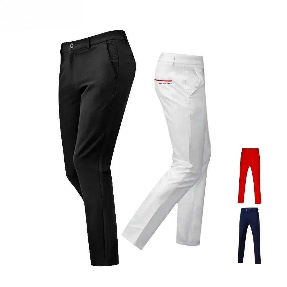 Pantalon long et slim pour hommes, pour le Golf et le Tennis, haute élasticité, résistant à l'usure,