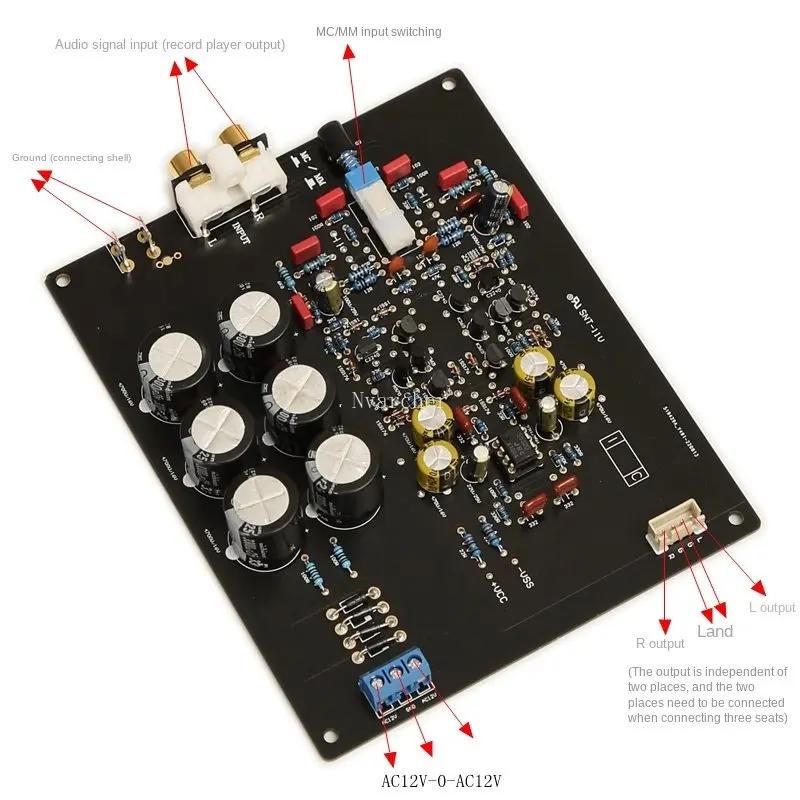 Nvarcher-Carte Audio de Préampli MC MM, avec JRC5532, Médailles OP de Référence, Circuit Marantz