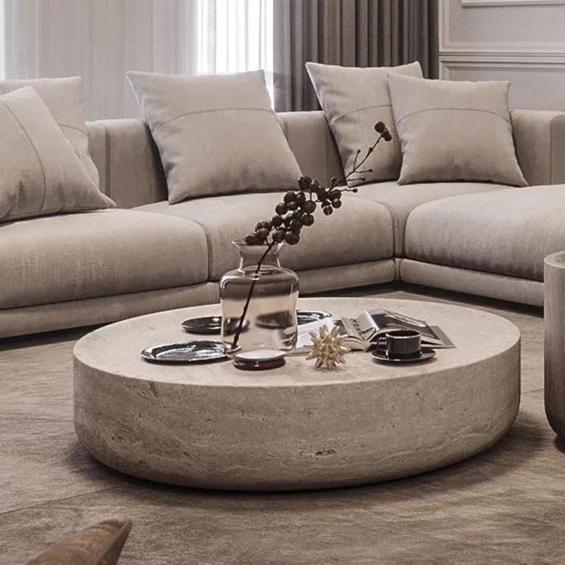 Table d'appoint ronde moderne claire japonaise industrielle Simple mignon gain de place Table basse