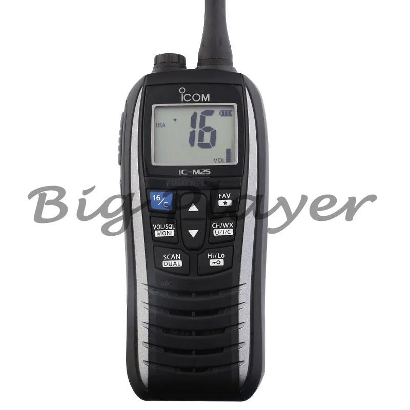 Pour Icom IC-M25 IPX7 talkie-walkie étanche professionnel FM maritime talkie-walkie Marine VHF