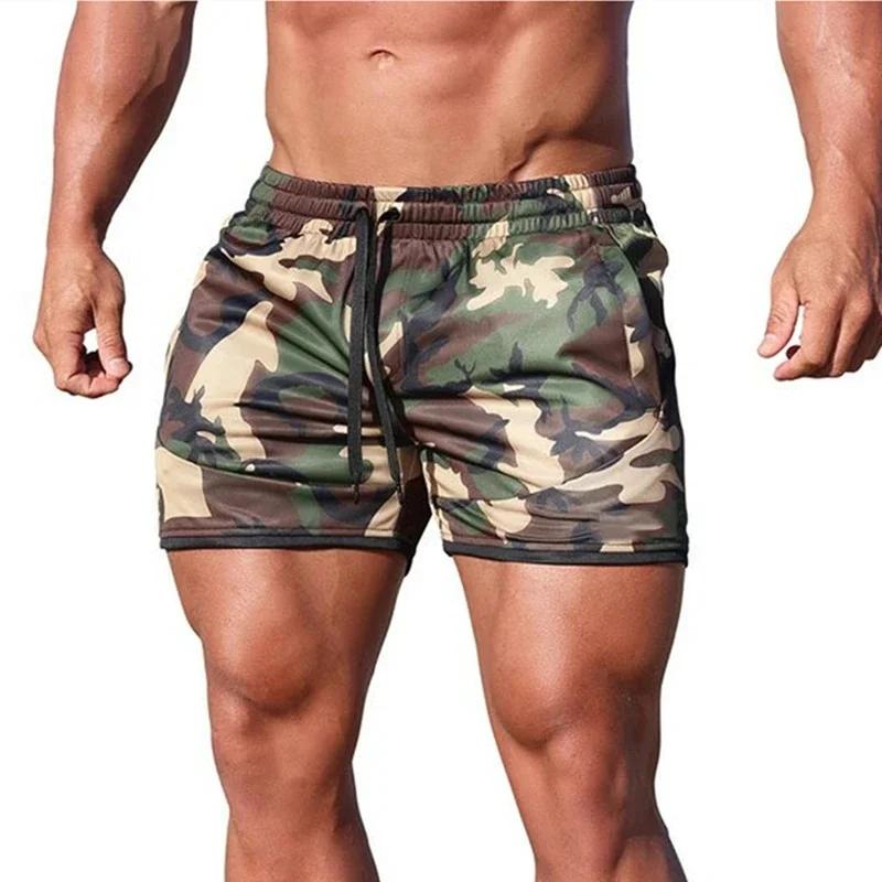 2025 Shorts de course hommes mode Joggers Shorts été shorts de sport à séchage rapide maille respira