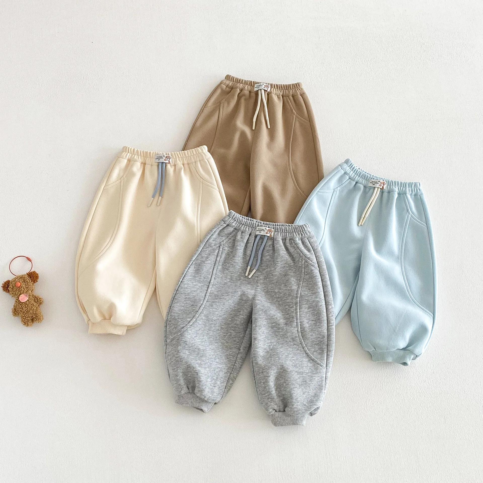 Pantalon de Sport pour garçon de 0 à 5 ans, sarouel de Style coréen, survêtement décontracté pour bé