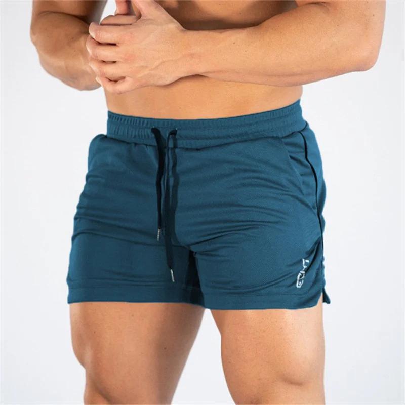 2025 nouveaux Shorts de sport de Fitness homme été gymnases entraînement mâle respirant maille short