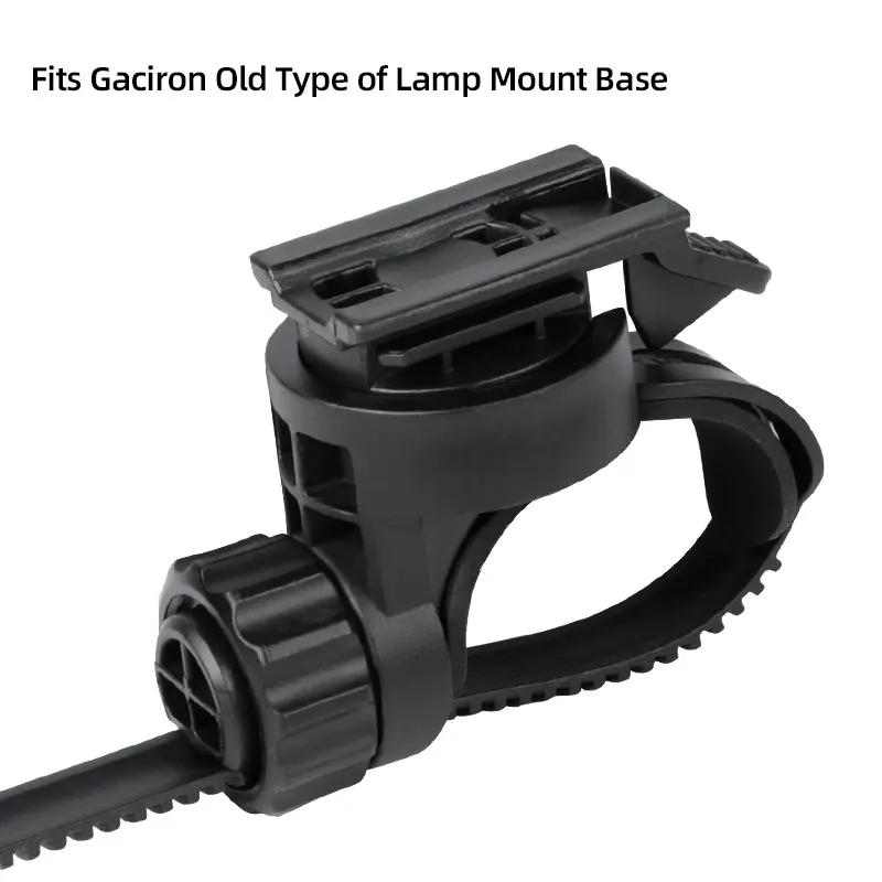 Gaciron H03/ H07 support de phare de vélo avant lampe à LED boucle montage rapide et support adaptat