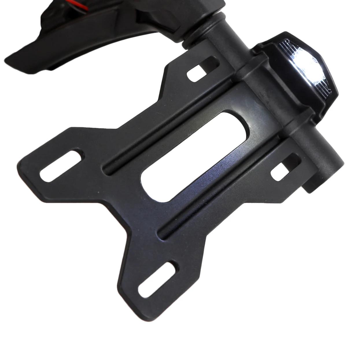 Support de plaque d'immatriculation réglable noir pour moto, pour Indian 2017 – 2023 Scout soixante
