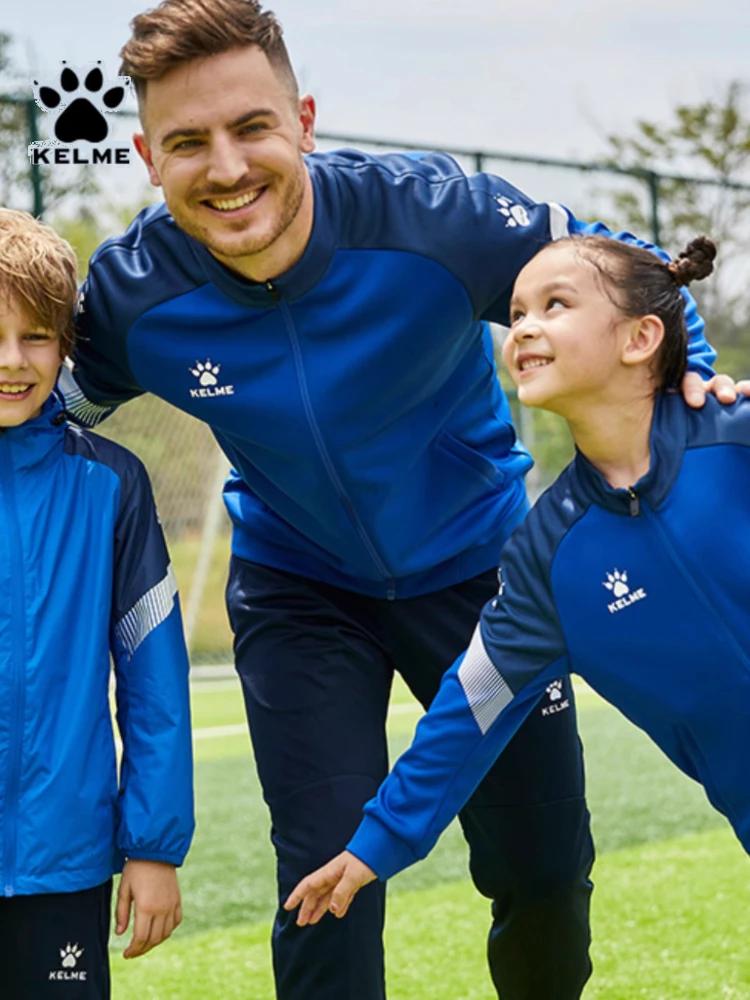 Kelme-Manteau de sport de la ligue chinoise pour homme, édition joueur, entraînement de football, ve