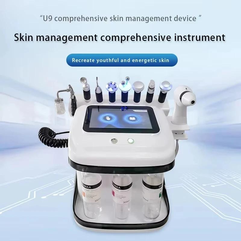 2025 10 en 1 H2o2 Aqua Peeling Lift Skin Bubble Hydratant Oxygène Hydro Machine faciale, Soins de la
