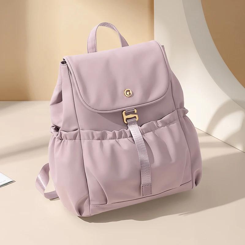 GOLF-Sac à dos pour femme, sac à dos pour femme, compartiment pour ordinateur portable, plusieurs po