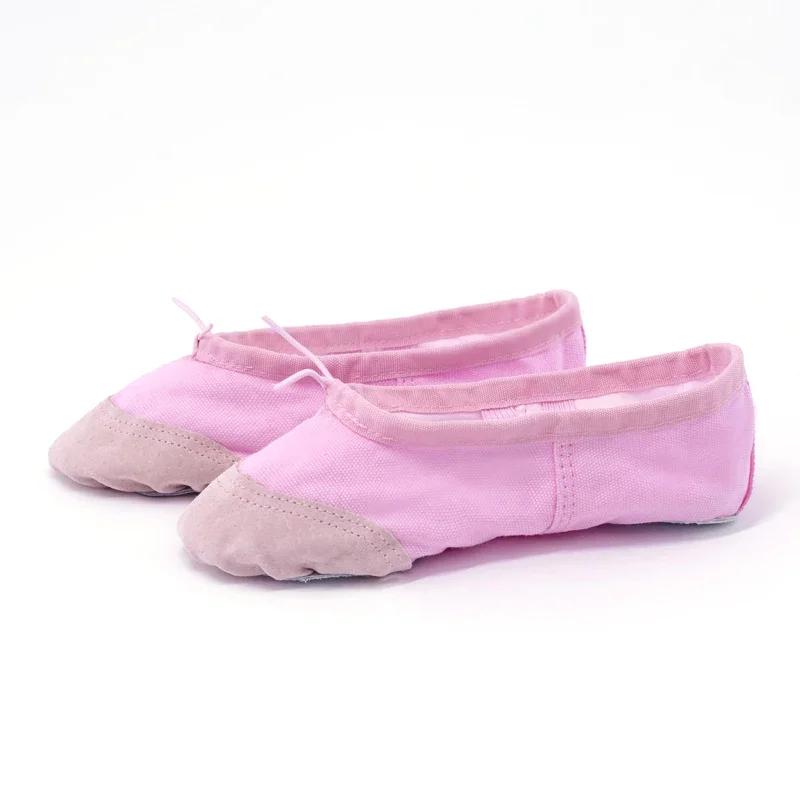 Chaussures de ballet professionnelles filles enfants - Pantoufles à pointe haute qualité 6 couleurs pratiques