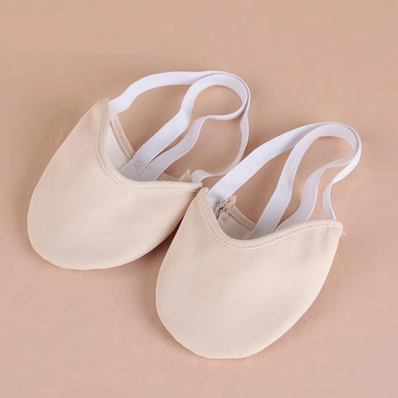 Équipement de gymnastique rythmique demi-longueur, chaussettes souples et respirantes, chaussures à