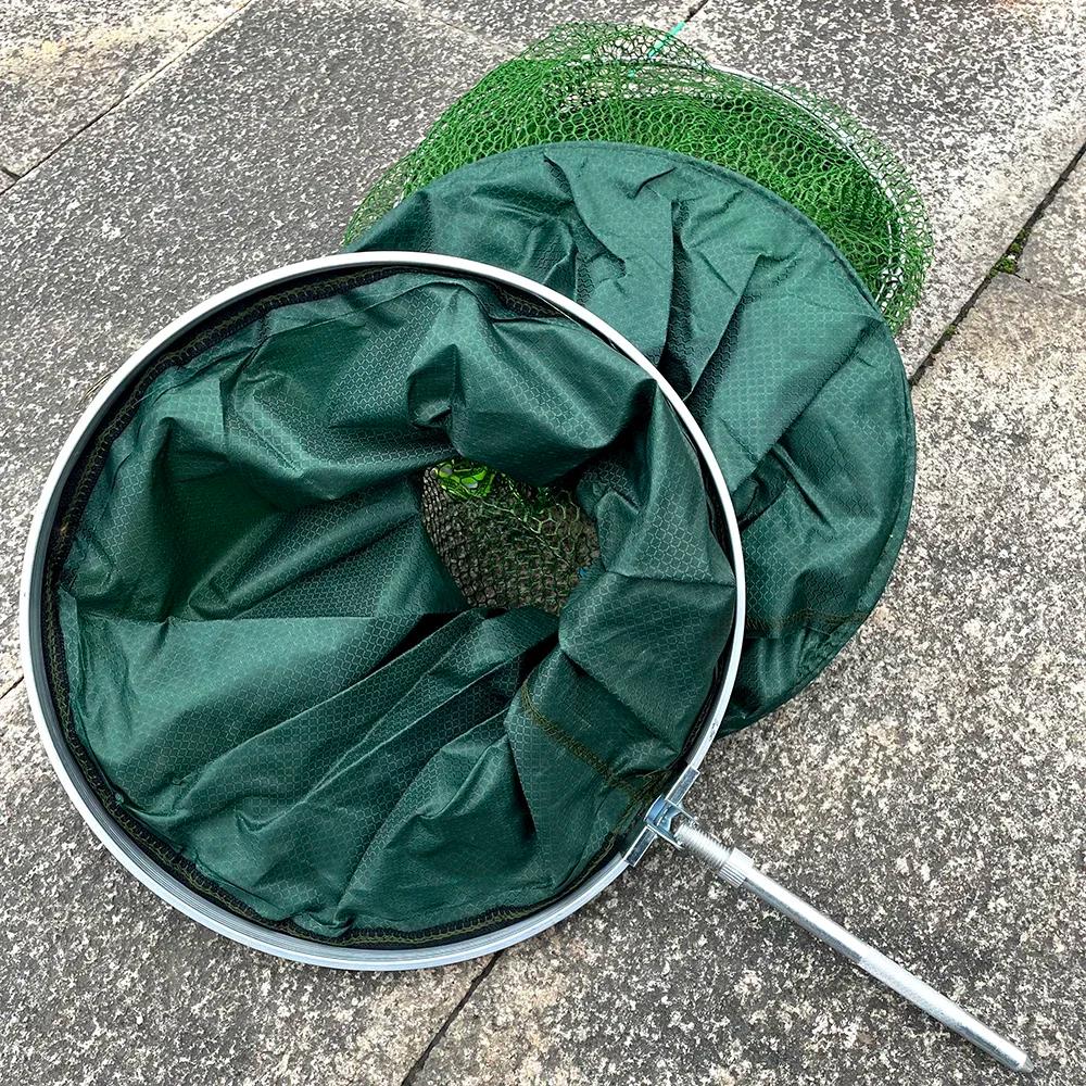 Filet de pêche pliant 1.7m 2m 2.5m 3m, piège à poisson pour crevettes, carpe, grand mangeoire pour c