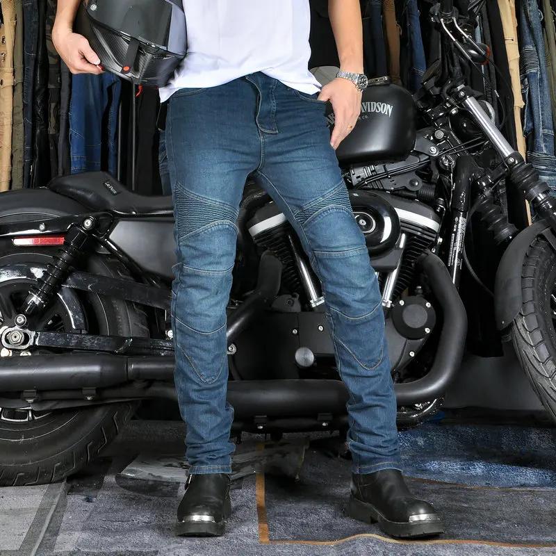 Nouveaux pantalons de moto, jeans d'équitation, Anti-chute, pantalons de moto classiques, pantalons