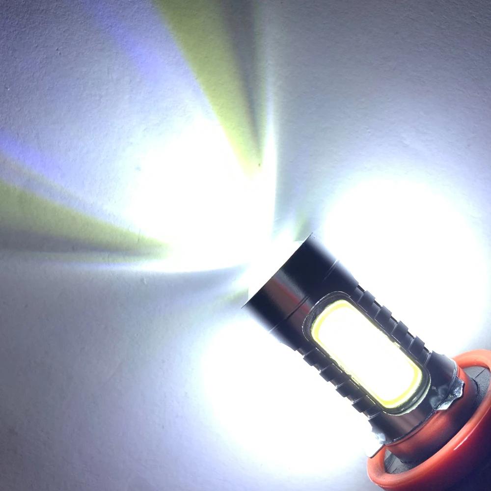 2 pièces H11 H8 H9 LED antibrouillard jaune blanc 9006/HB4 9005/HB3 H27 881 voiture Automobile ampou