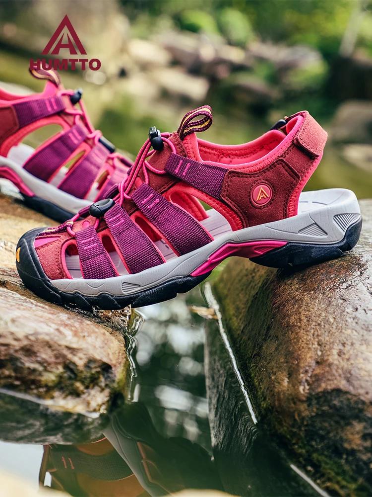 HUMTTO sandales femmes en plein air chaussures en amont Aqua chaussures Wading baskets légères chaus