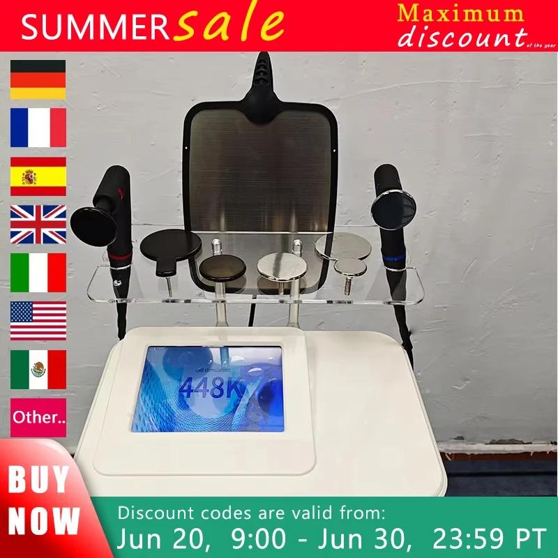 Appareil de thérapie Tecar 448K Cet Ret, énergie thermique, soin et rajeunissement de la peau, diath