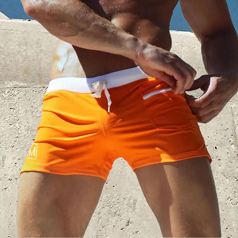 Maillots De Bain Sexy Hommes Maillot De Bain Sunga Masculina Hommes Natation Short De Plage Troncs S
