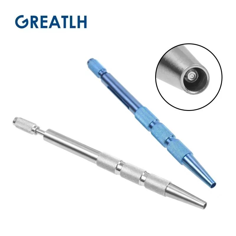 Stylo d'implantation de greffe de cheveux, lame en saphir, outil de plantation de cheveux, sourcils,