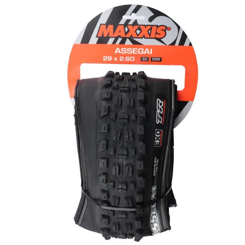MAXXIS ASSEGAI pneus de vélo Anti-crevaison d'origine sans tube prêt EXO 27.5 29 pour toutes les con