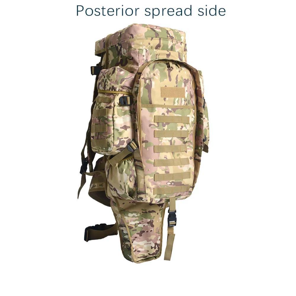 Sac à dos multifonctionnel de grande capacité de 75 litres, pour le sport de plein air, le cyclisme,