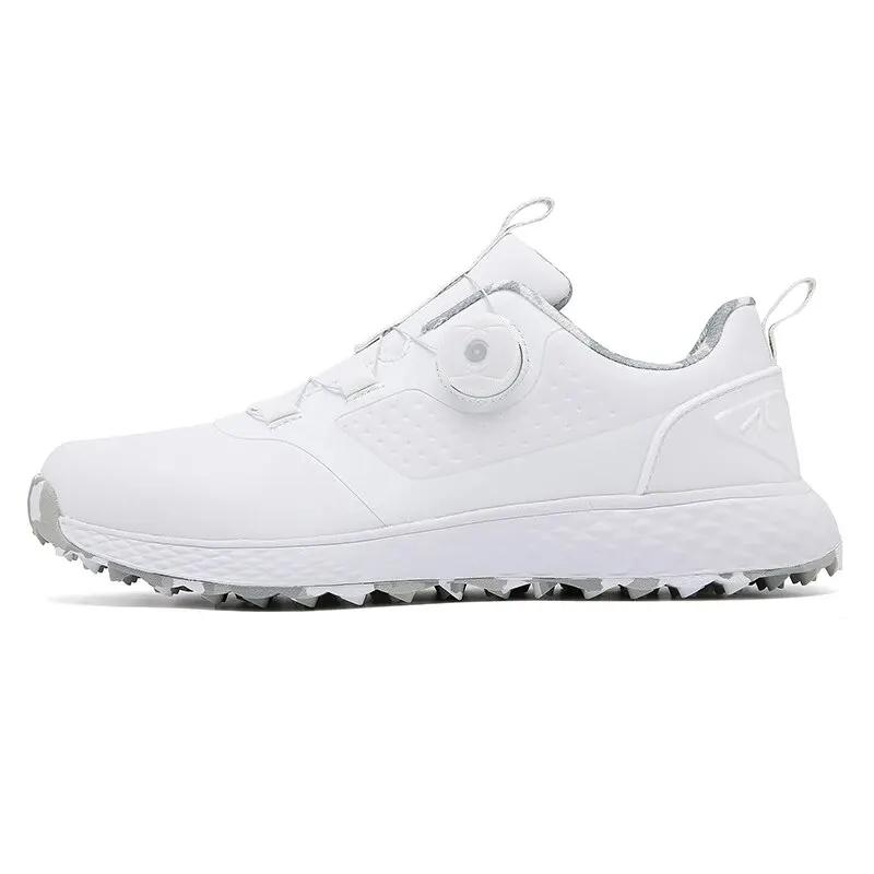 Baskets golf imperméables hommes femmes confortables mode décontractée extérieur