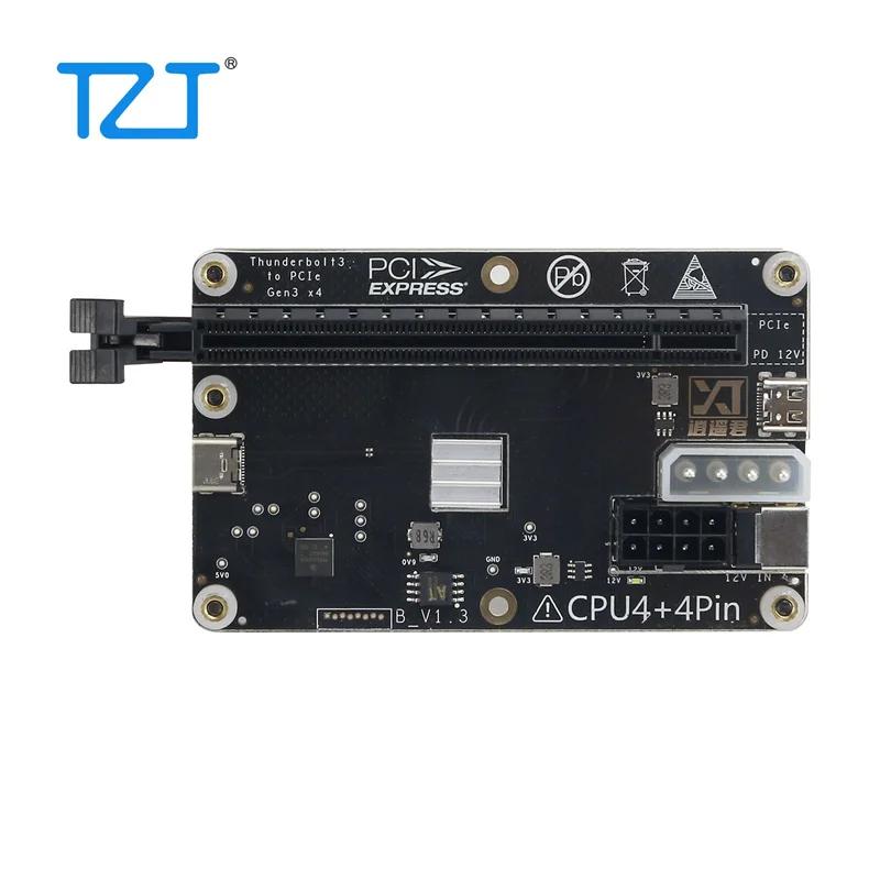 TZT-Carte de ponçage S6, GPU externe S6 + 60cm/23.6 pouces, câble de données USB4 + support rapide e