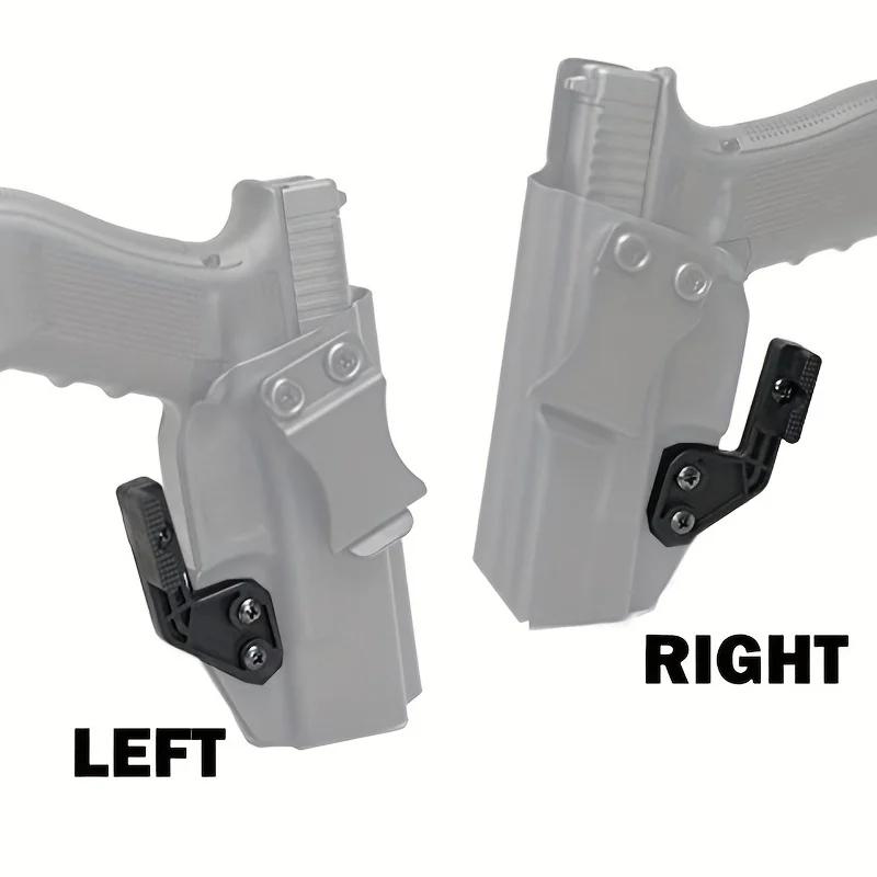 Accessoires pour étui IWB et Kydex dissimulé, kit de griffes en cuir, aile d'étui Modwing, main gauc