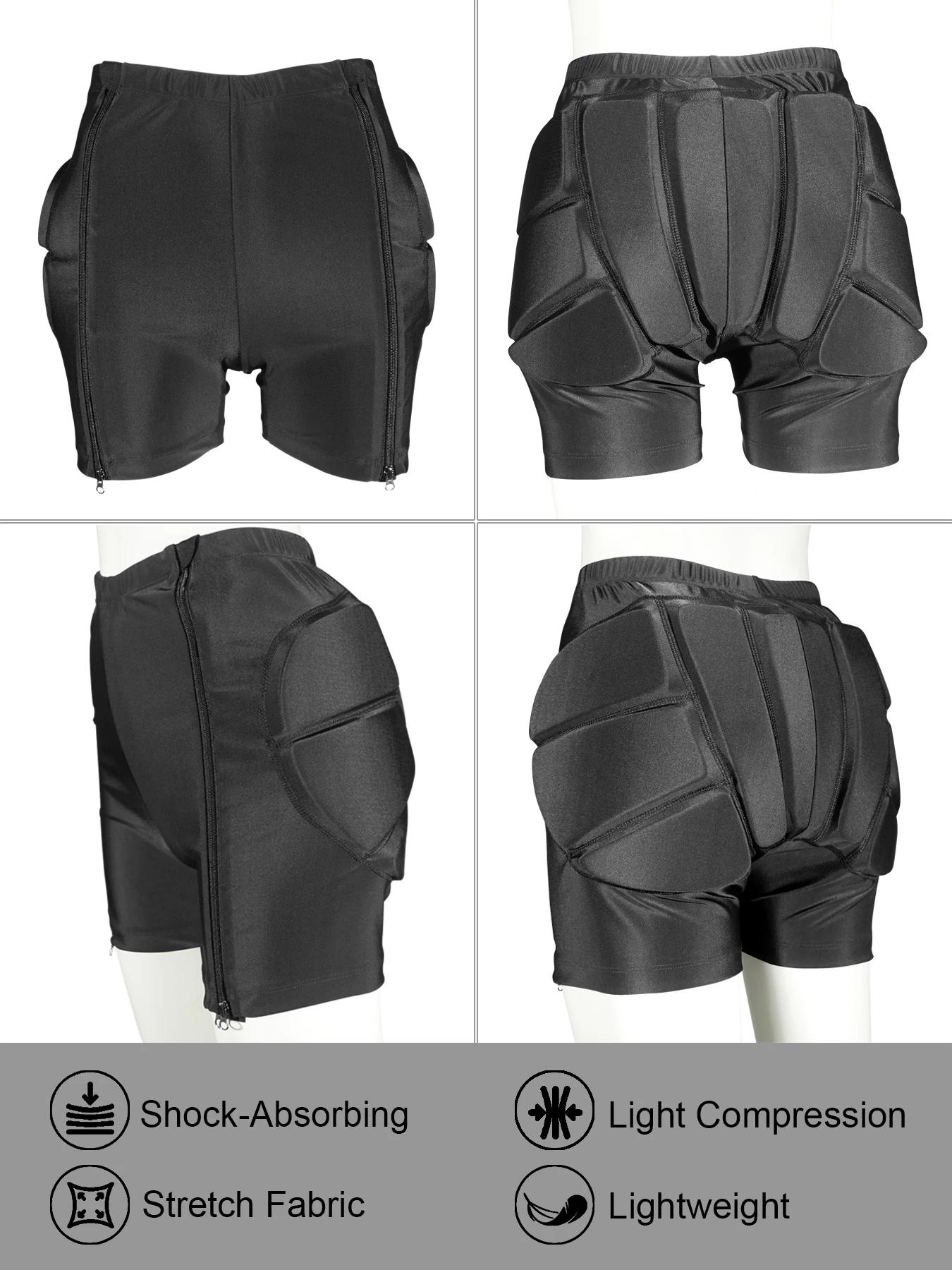 Short de protection AVIVOR pour patinage artistique - Rembourrage 3D ski et skateboard